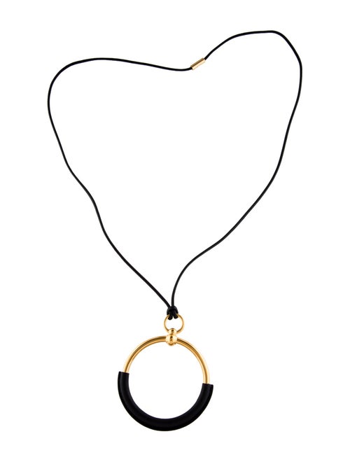 Hermès Loop Pendant Necklace