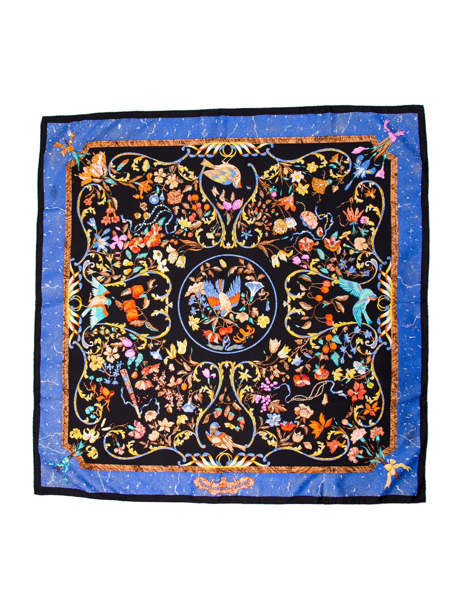 Hermès Pierres d’Orient et d’Occident Silk Scarf