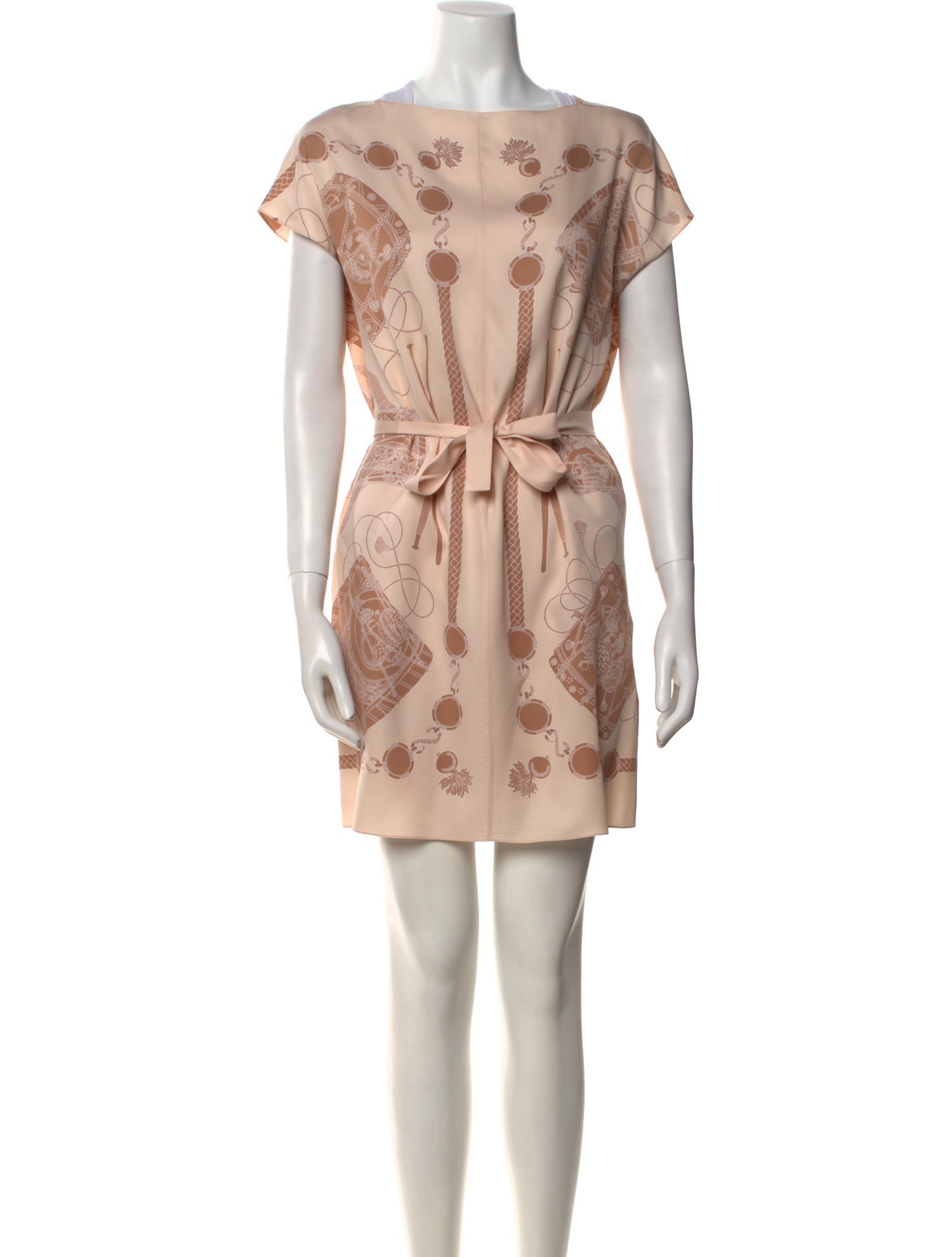 Hermès Silk Mini Dress