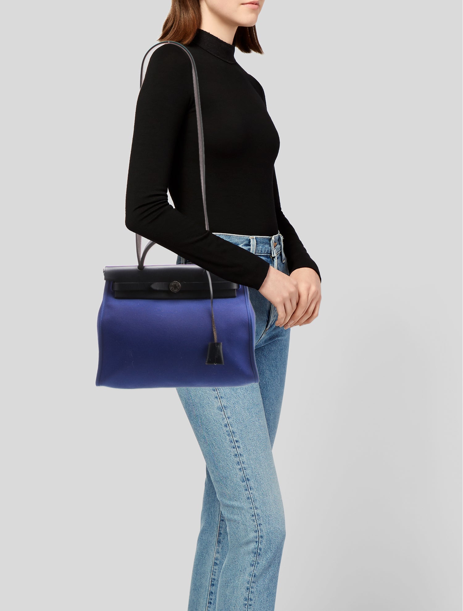 Hermès Toile & Vache Hunter Herbag 31