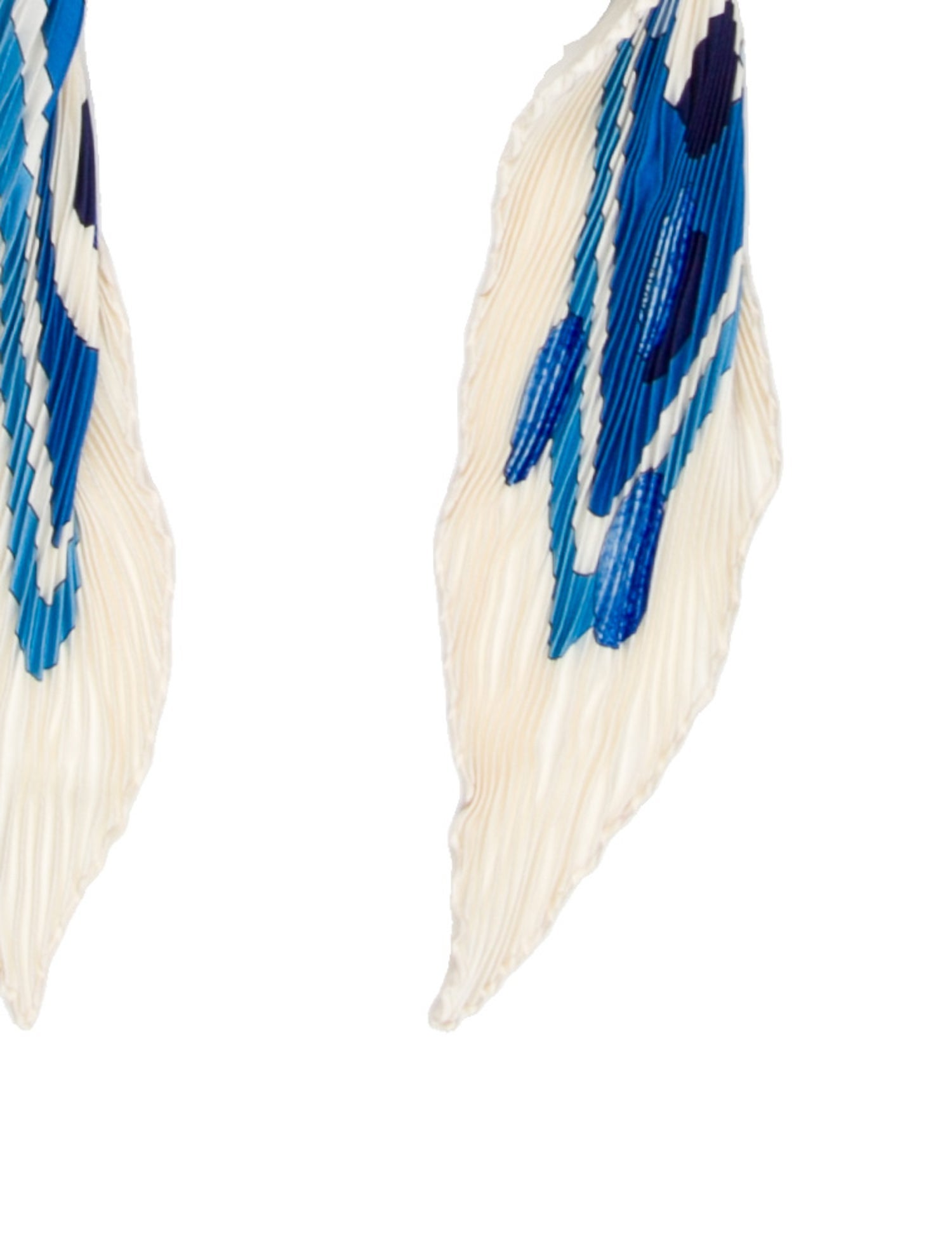 Hermès Swing Silk Plissé Scarf