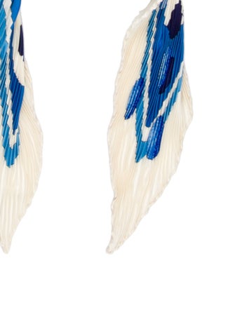 Hermès Swing Silk Plissé Scarf