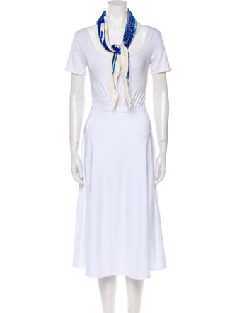 Hermès Swing Silk Plissé Scarf