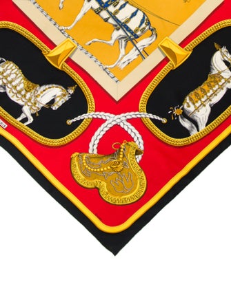 Hermès Grand Apparat Silk Scarf