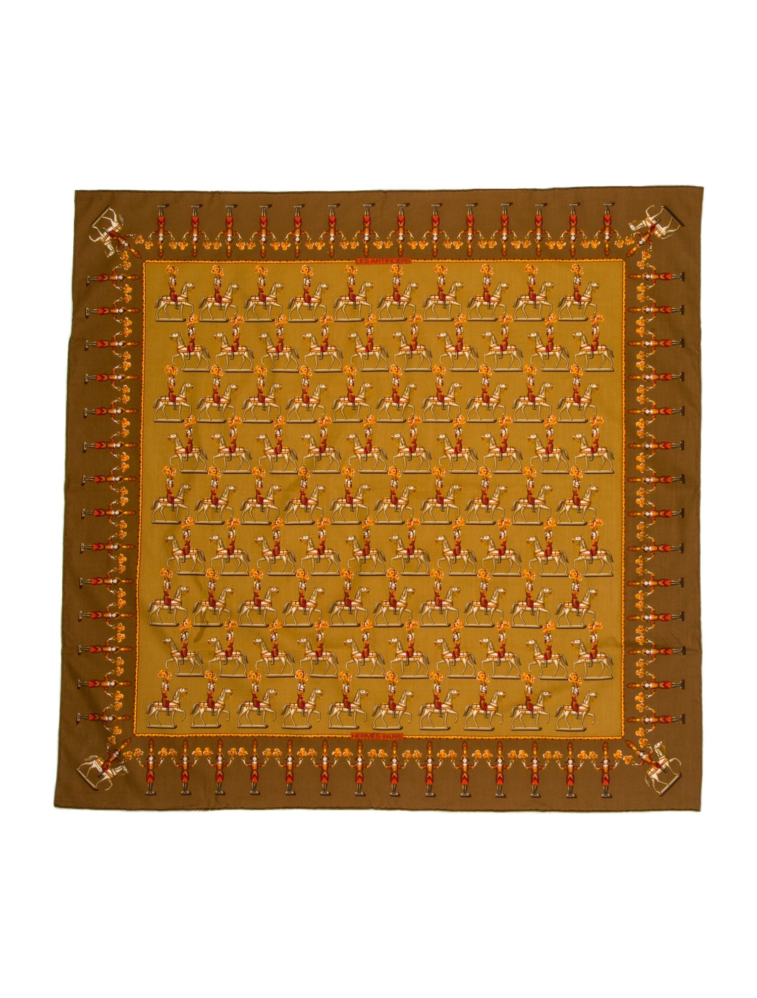 Hermès Les Artificers Scarf