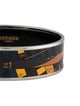 Hermès Enamel Wide Bangle Bracelet