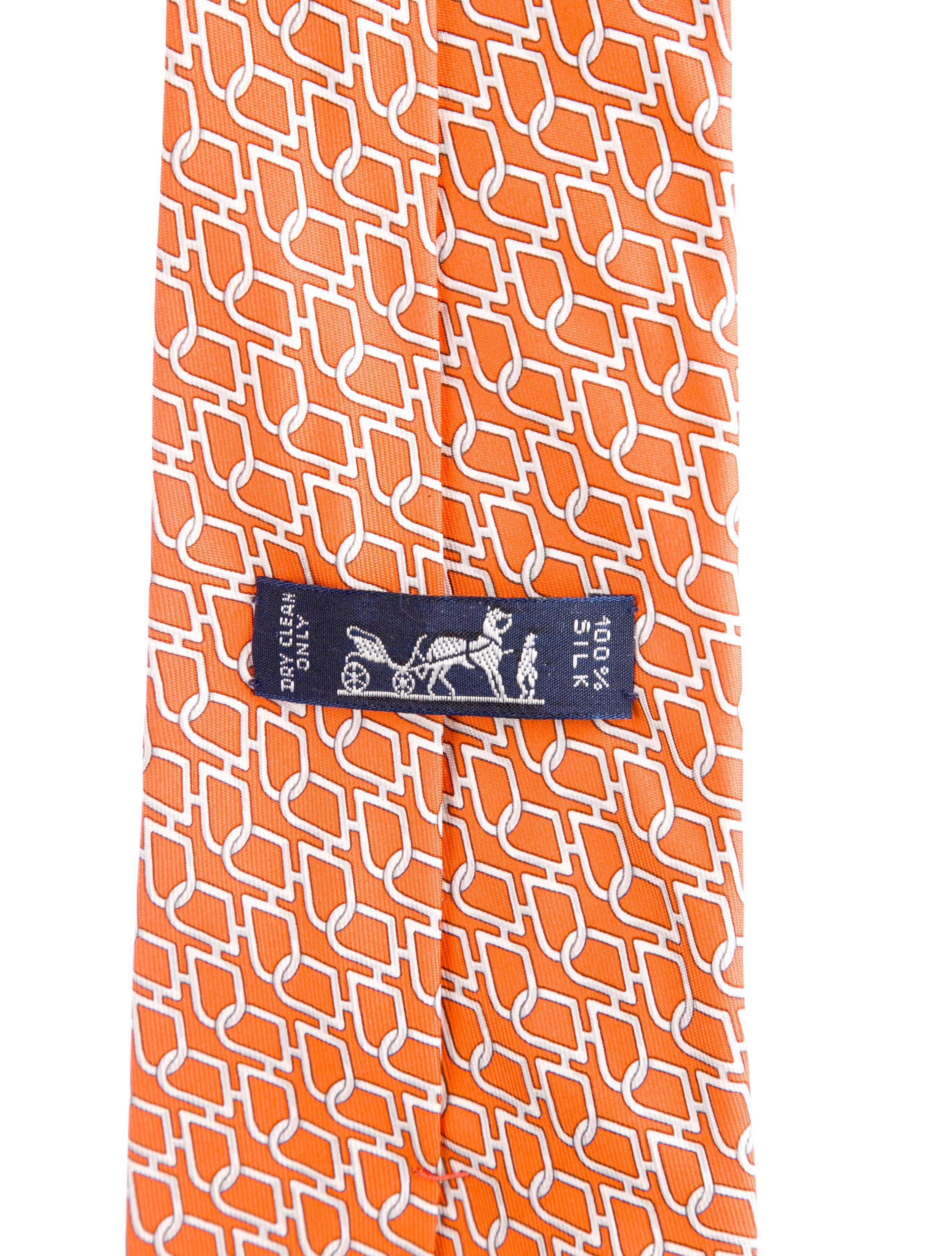 Hermès Silk pattern tie