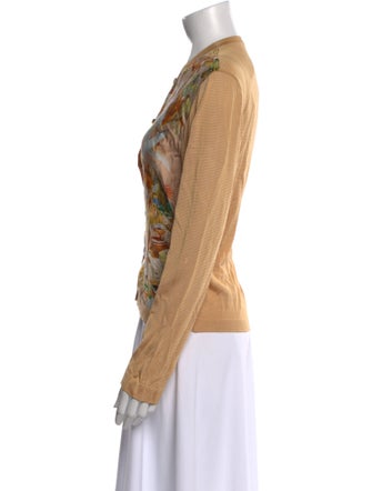 Hermès Silk Printed Sweater