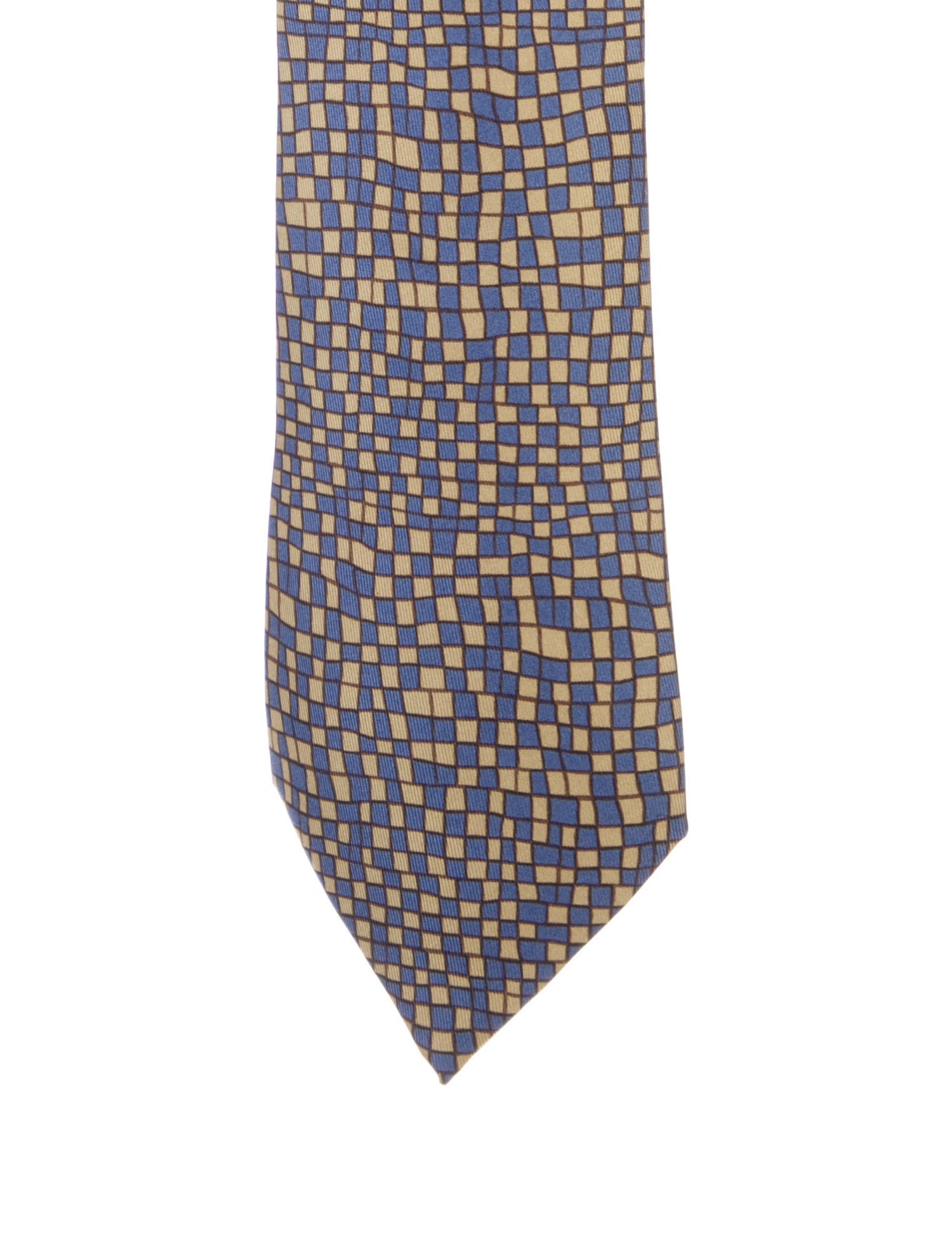 Hermès Silk Printed Tie