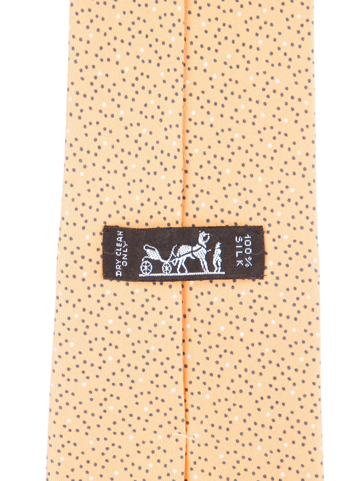 Hermès Silk Pattern Tie