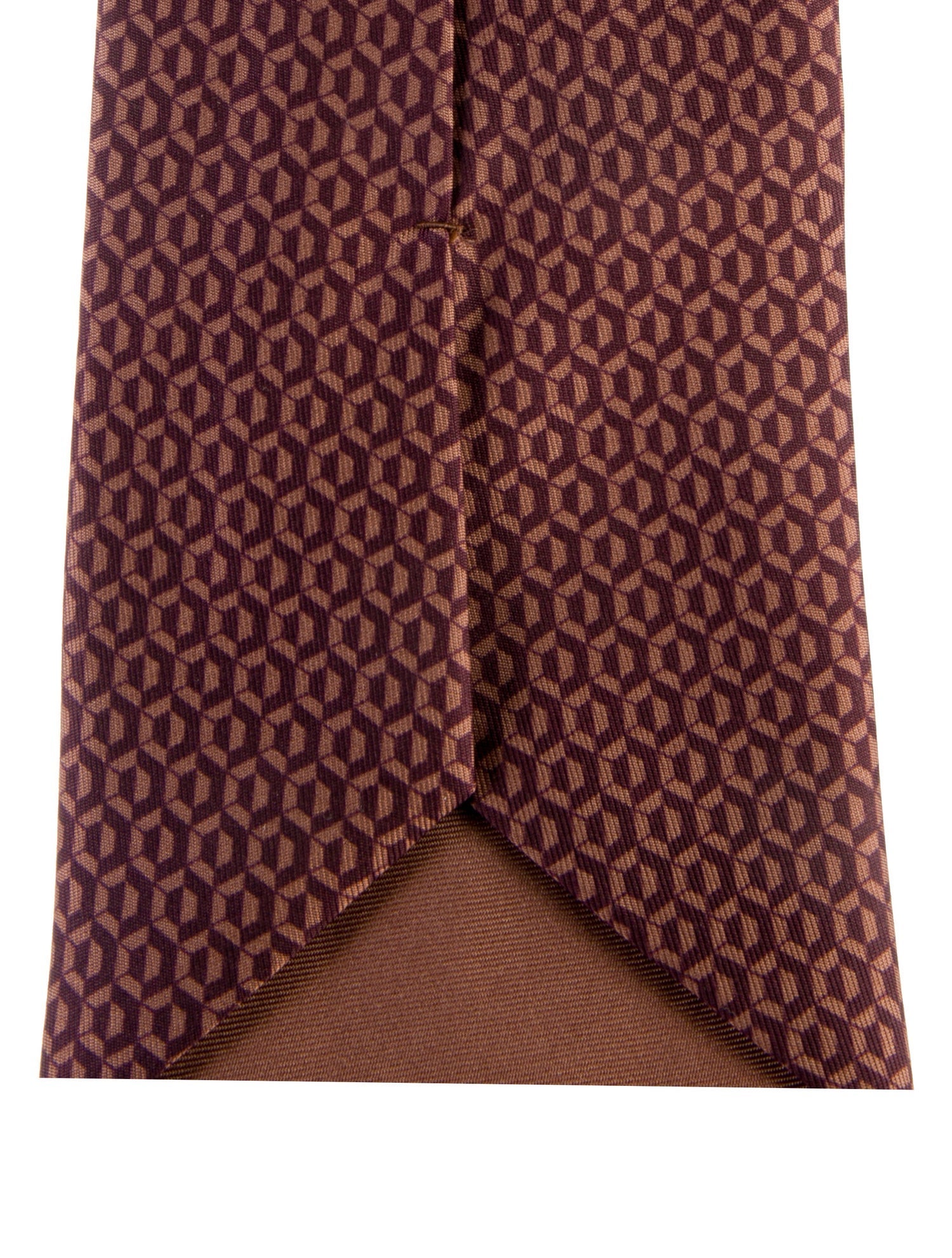 Hermès Silk Printed Tie