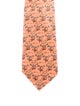 Hermès Hermès Monkey pattern necktie