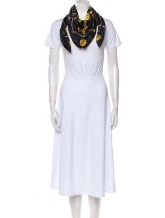 Hermès Les Clés Silk Scarf