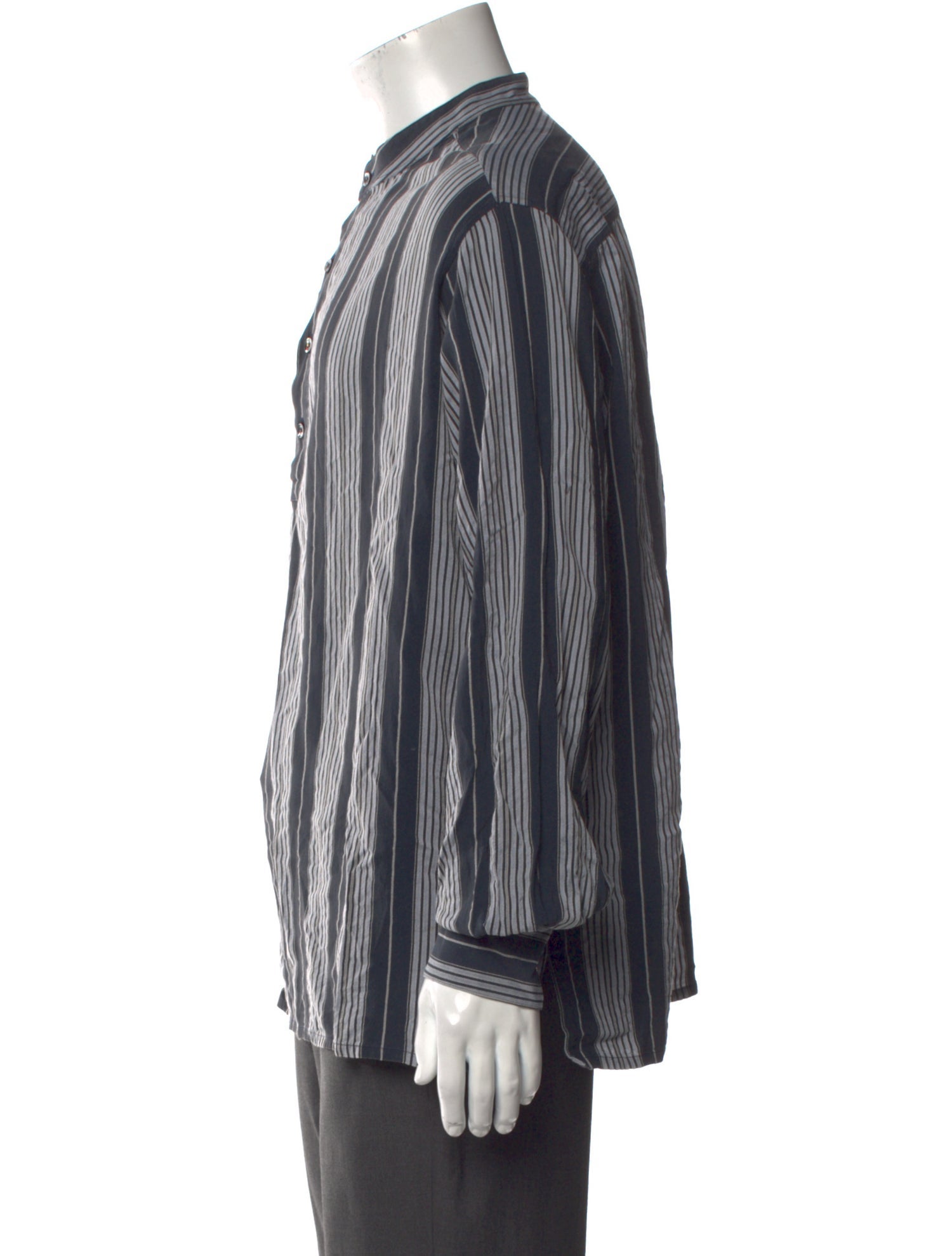 Hermès Clou de Selle Accent Long Sleeve Shirt