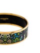 Hermès Enamel Cachemire de Tamara Wide Bangle Bracelet