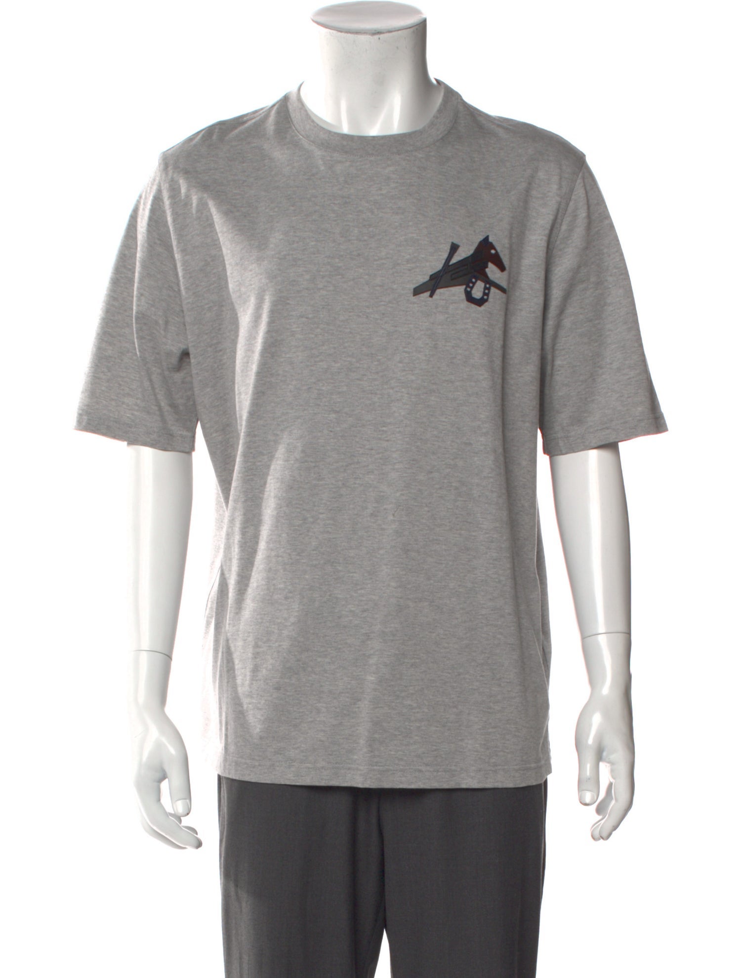 Hermès Graphic Print Crew Neck T-Shirt