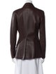 Hermès Leather Blazer