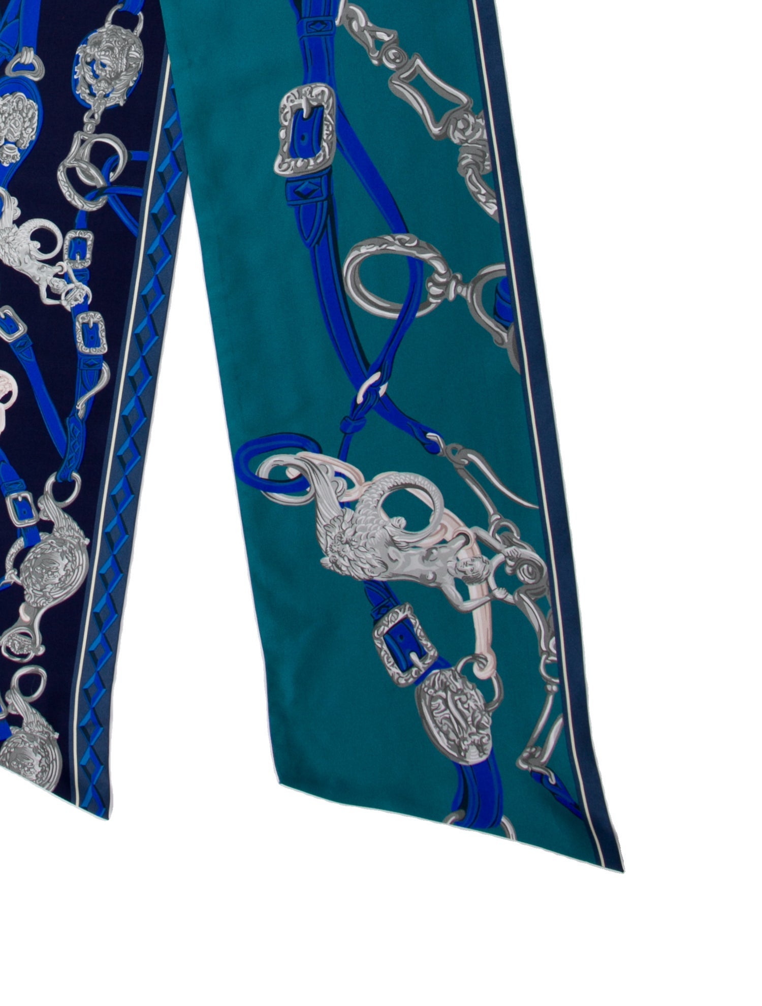 Hermès Brides de Gala Maxi Silk Twilly Scarf