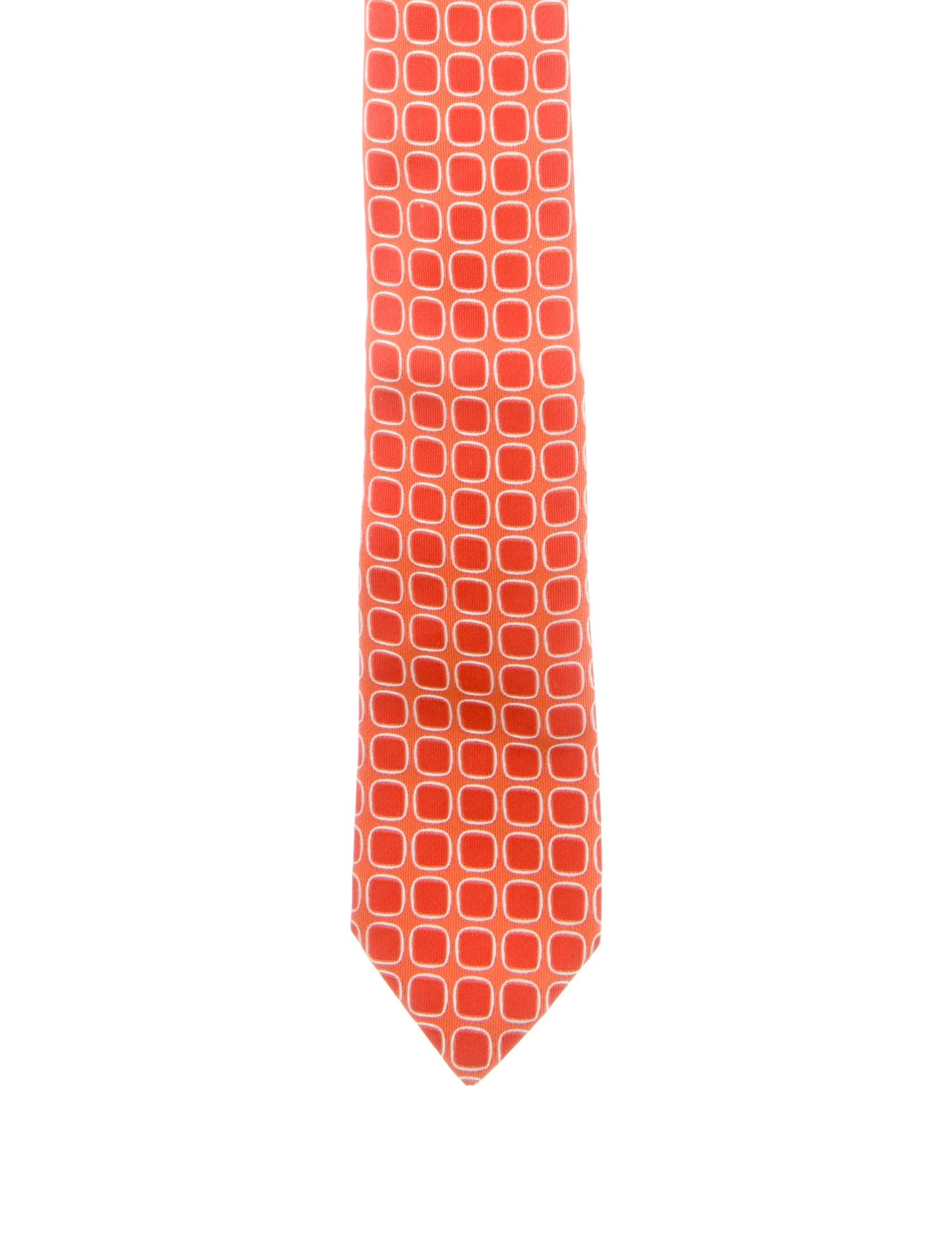 Hermès Pattern Print Tie