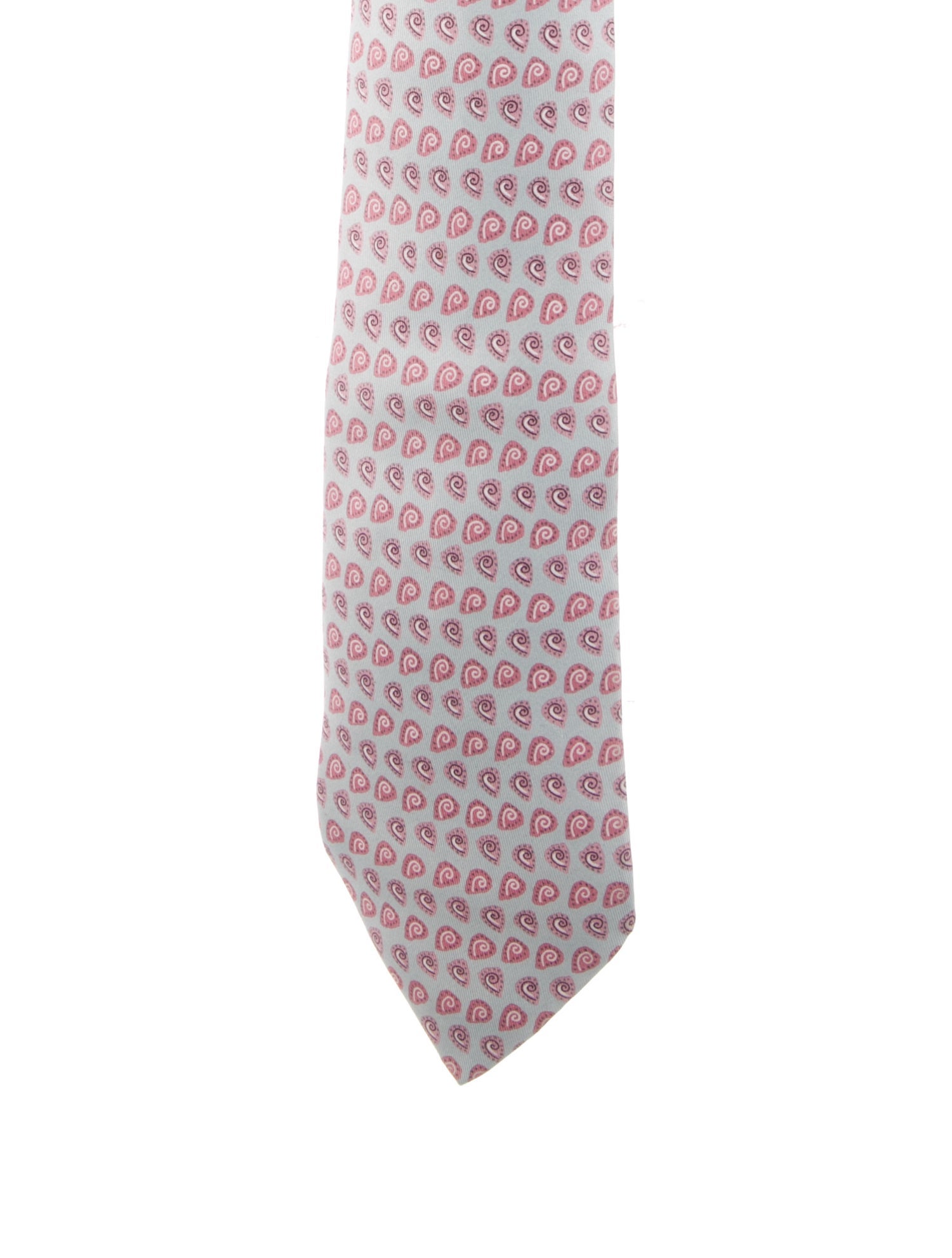Hermès Pattern Print Tie