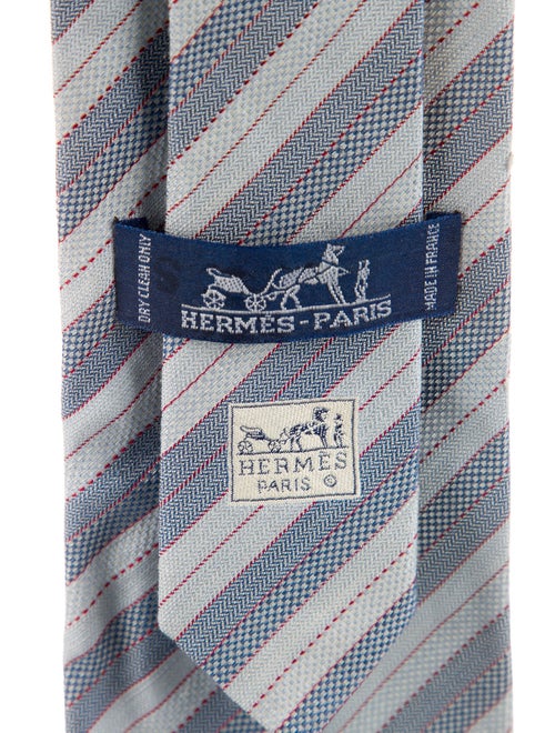 Hermès Pattern Print Tie