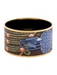 Hermès Enamel Extra Wide Bangle Bracelet