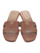 Hermès Oran Leather Slides