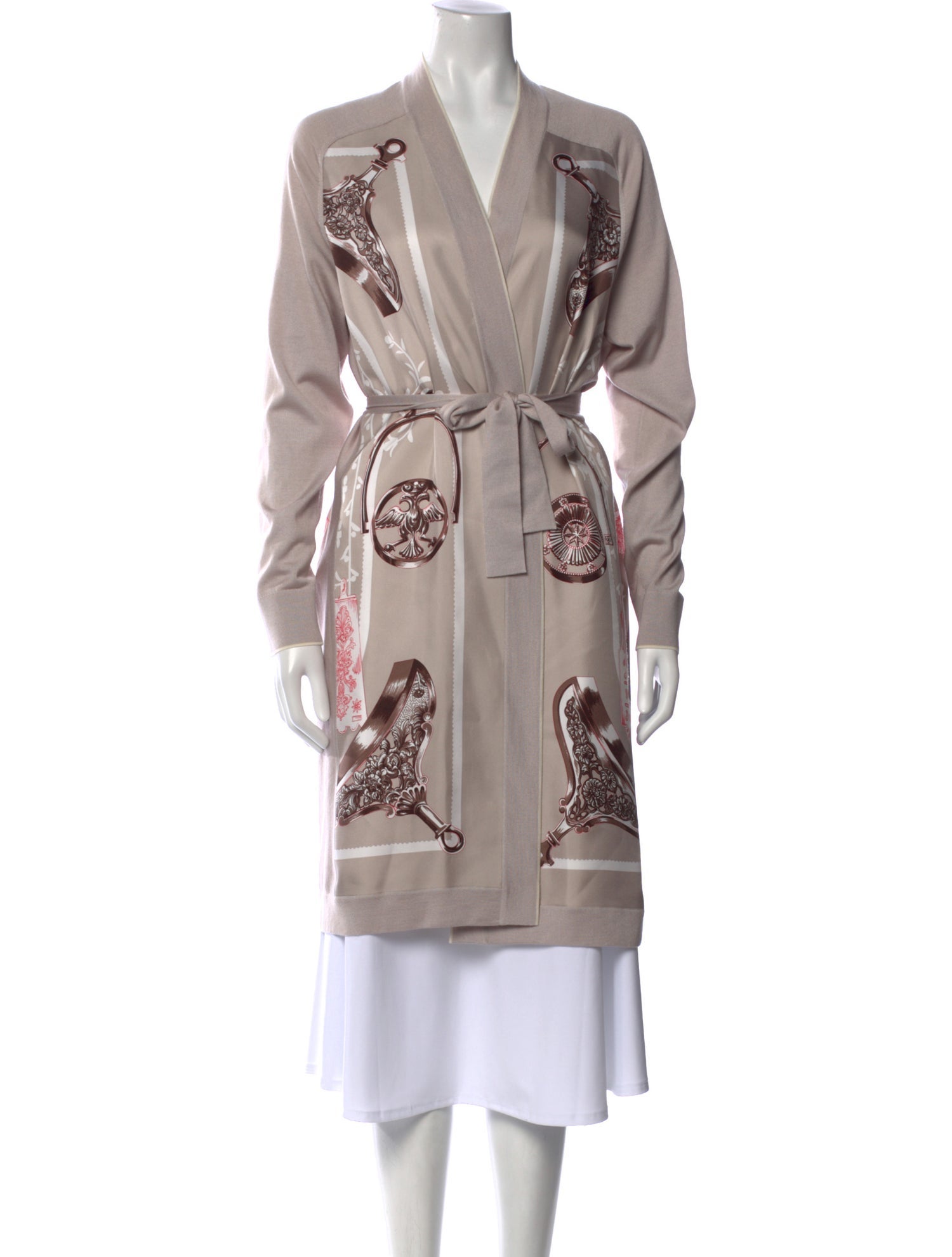 Hermès Silk Printed Sweater w/ Tags