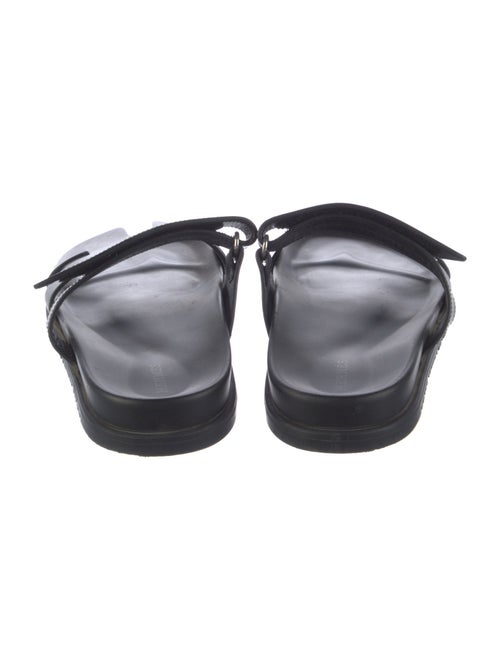 Hermès Chypre Leather Slides