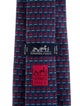 Hermès Silk Pattern Print Tie