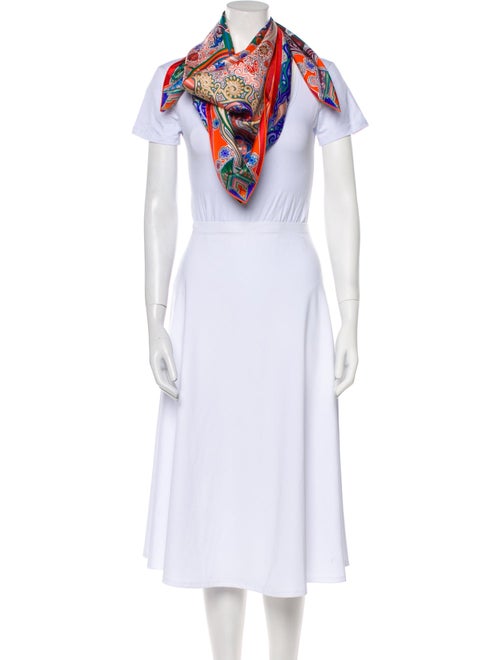 Hermès Arbre du Vent Silk Shawl