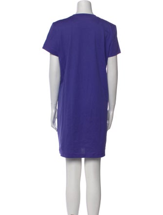 Hermès Crew Neck Mini Dress