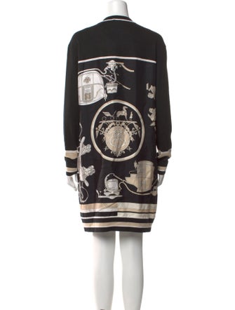 Hermès Silk Mini Dress