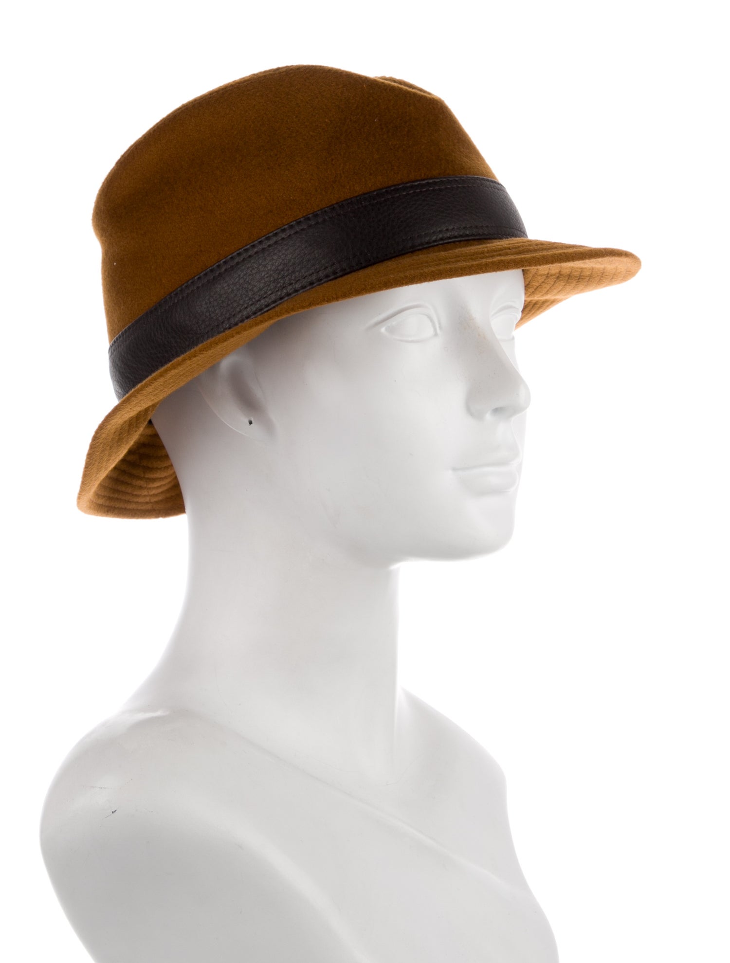 Hermès Cashmere Funky Fedora Hat