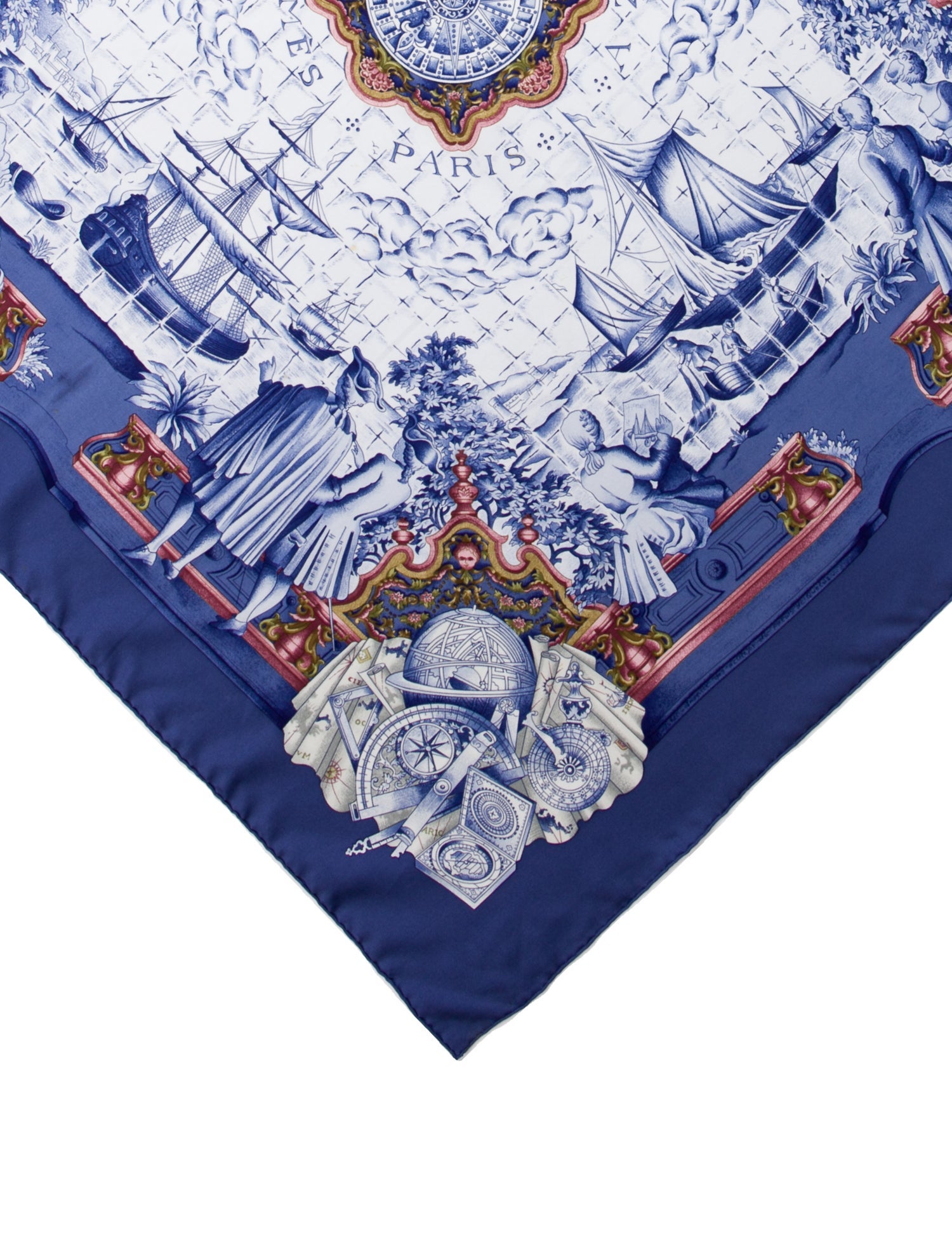 Hermès Azulejos Silk Scarf