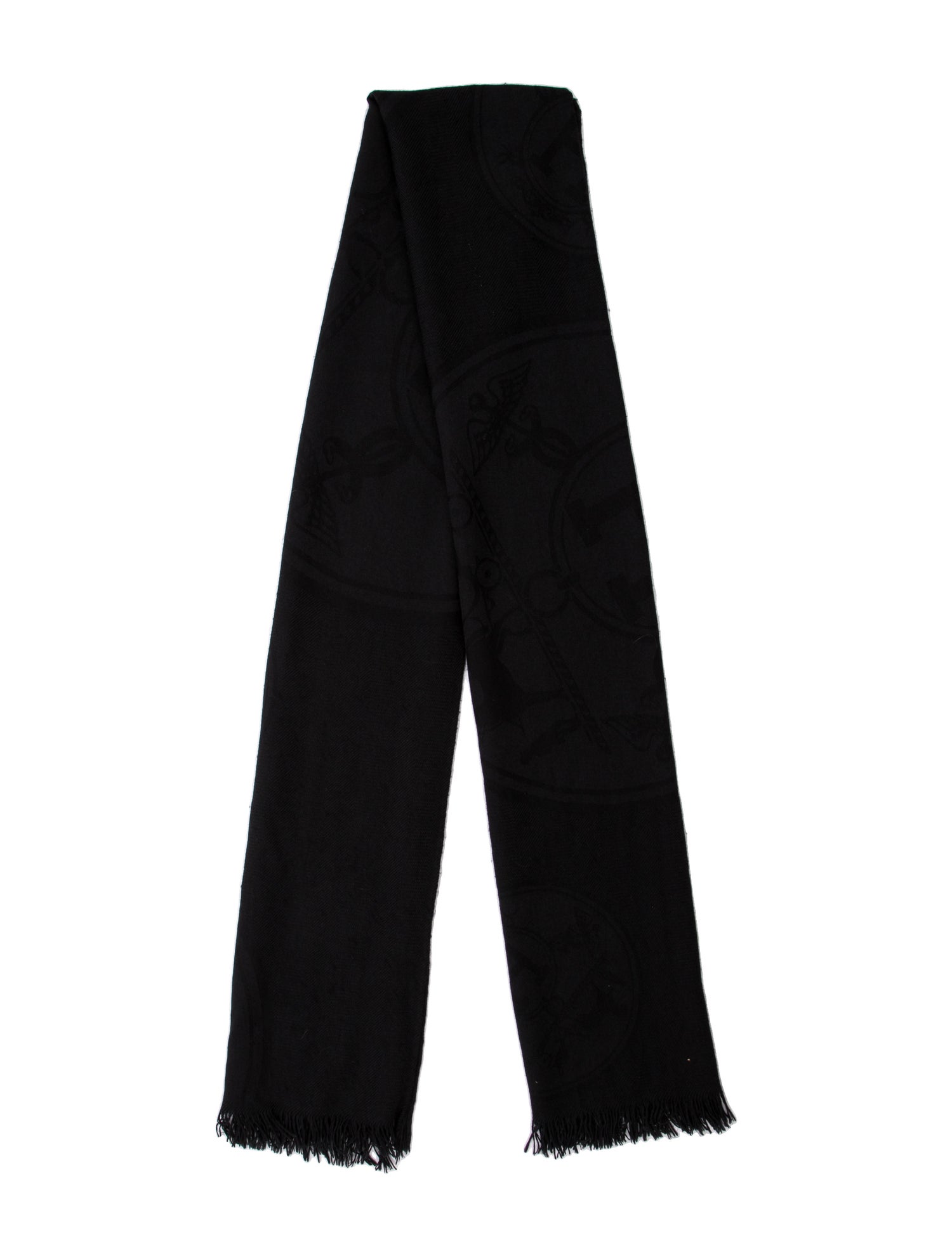 Hermès New Libris Cashmere Scarf