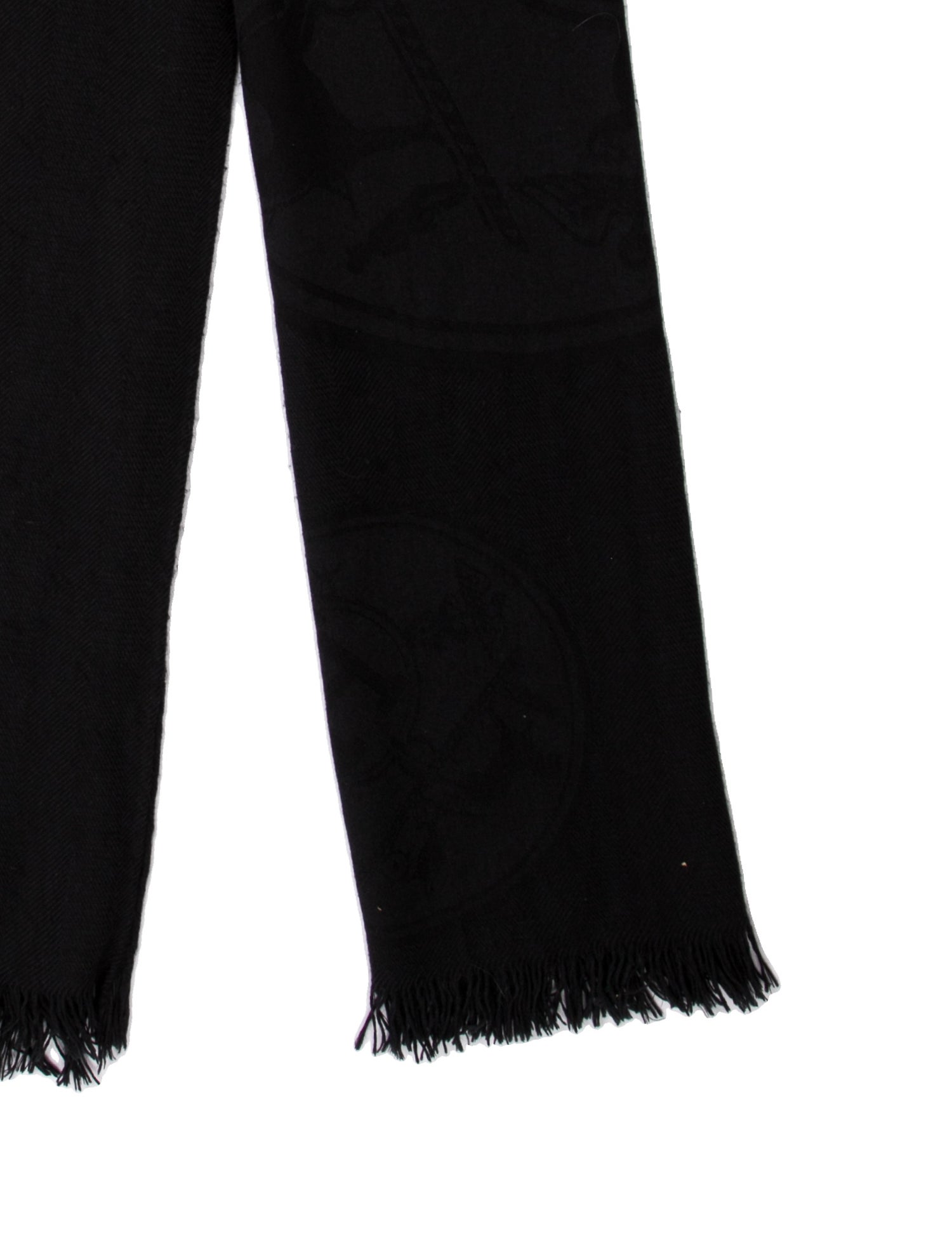 Hermès New Libris Cashmere Scarf