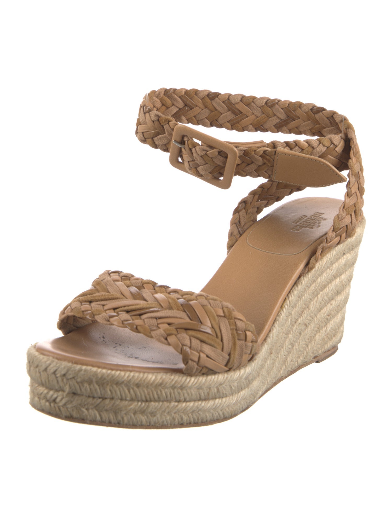 Hermès Sofia Leather Espadrilles