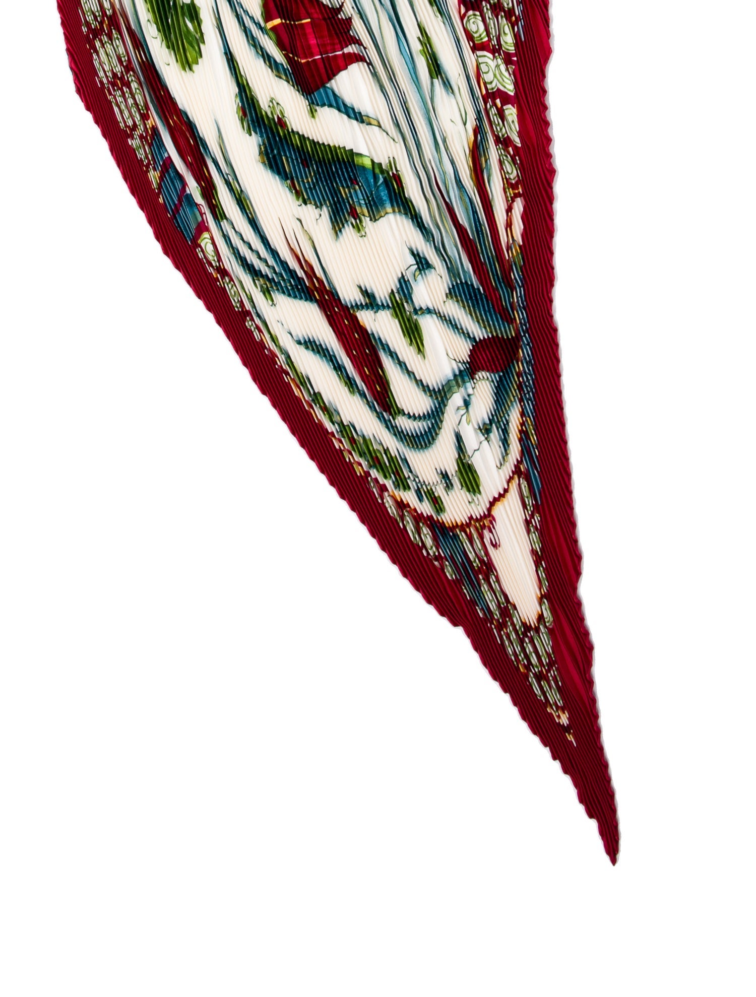 Hermès Céramique Ottomane Silk Plissé Scarf w/ Tags