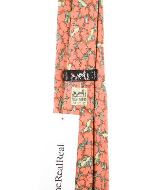 Hermès Pattern Print Tie