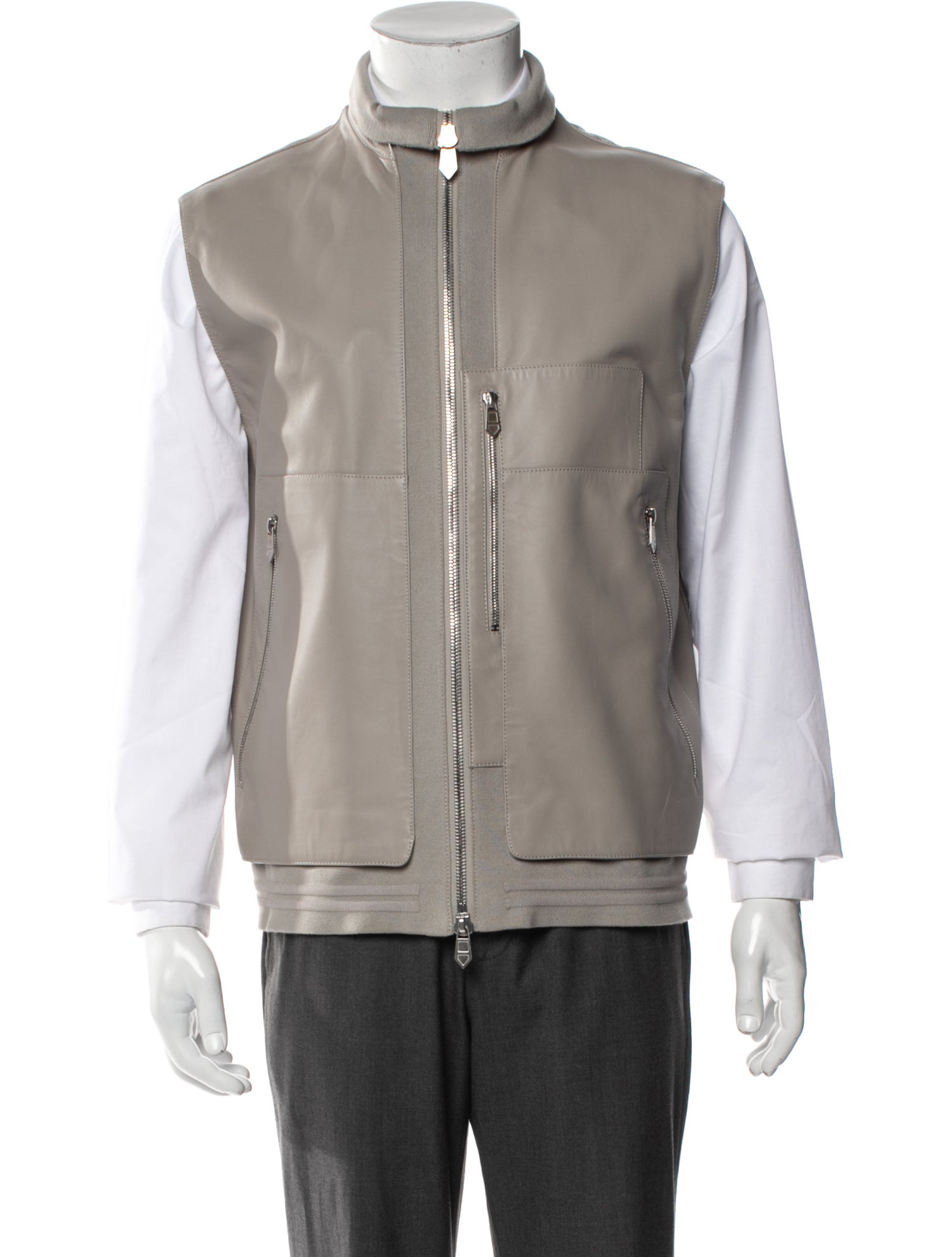 Hermès Lambskin Vest