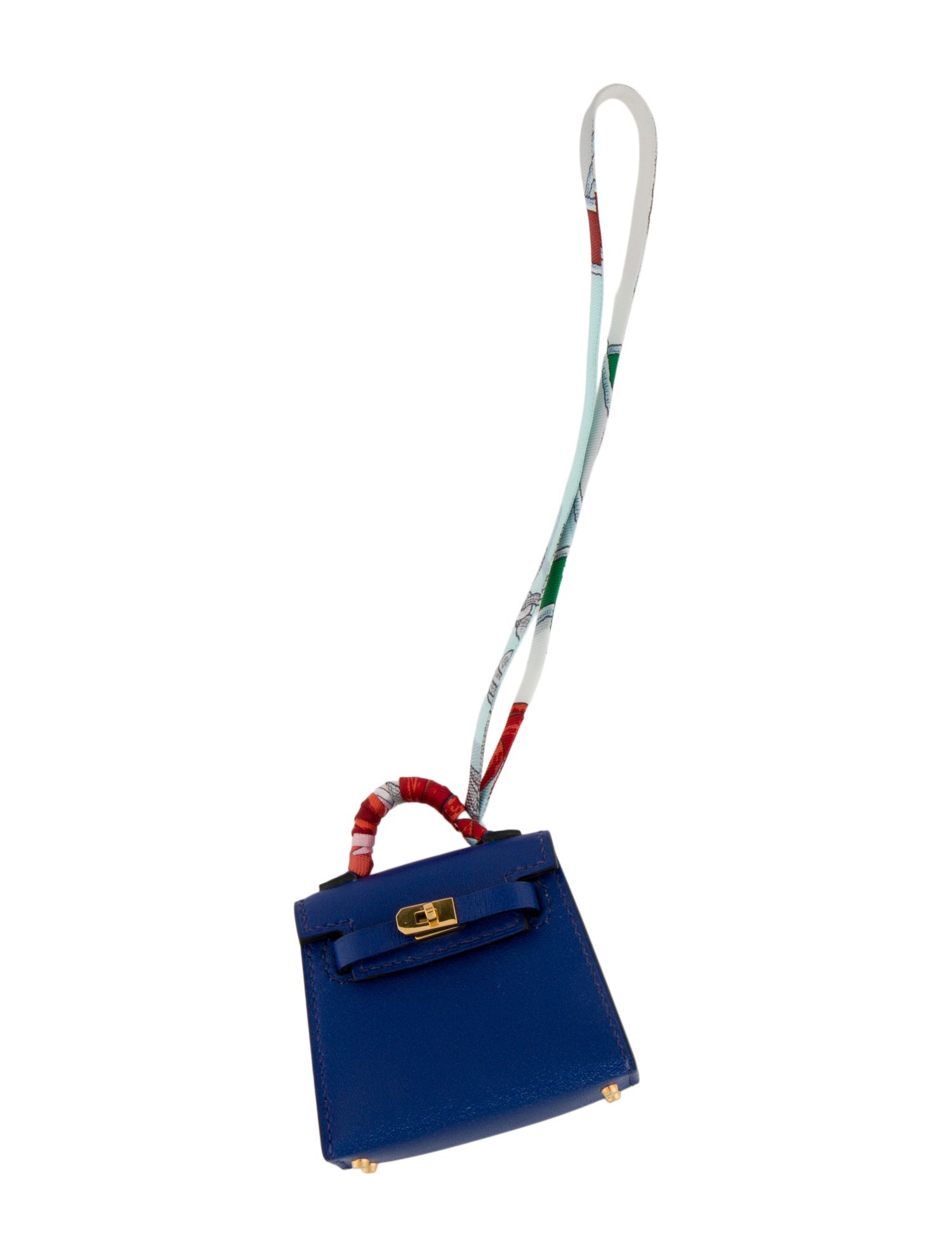 Hermès Tadelakt Mini Kelly Twilly Bag Charm