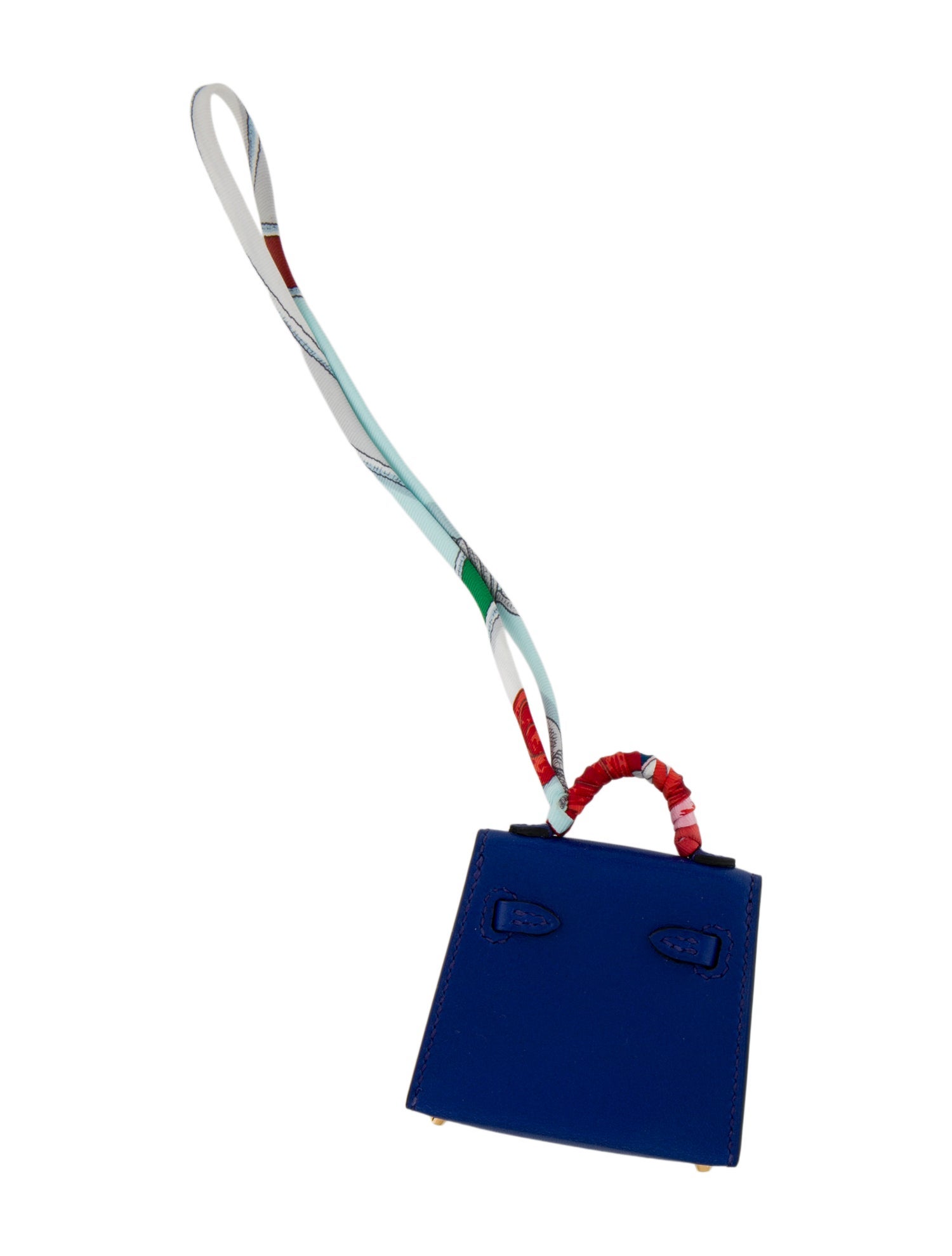 Hermès Tadelakt Mini Kelly Twilly Bag Charm