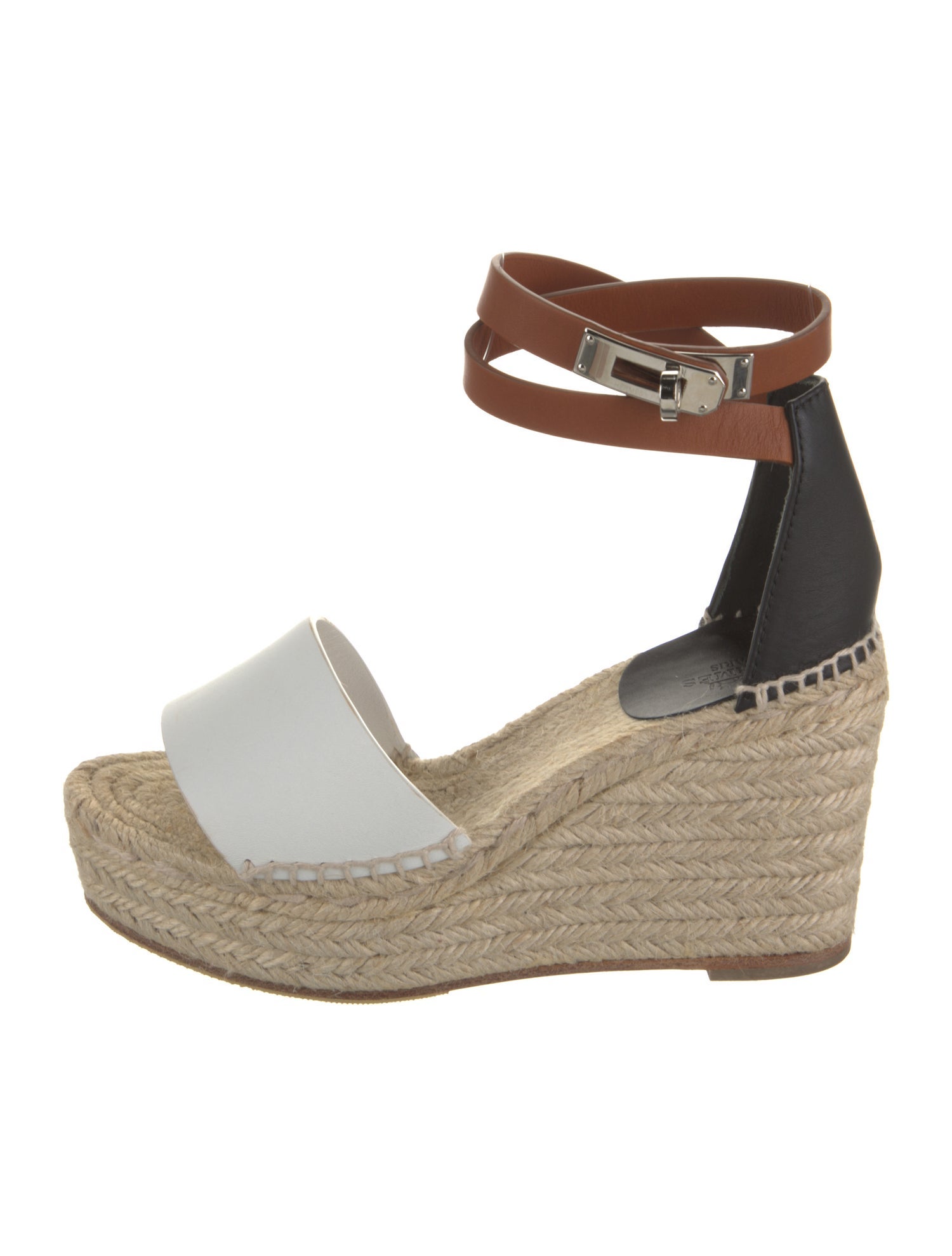 Hermès Tipoli Leather Espadrilles