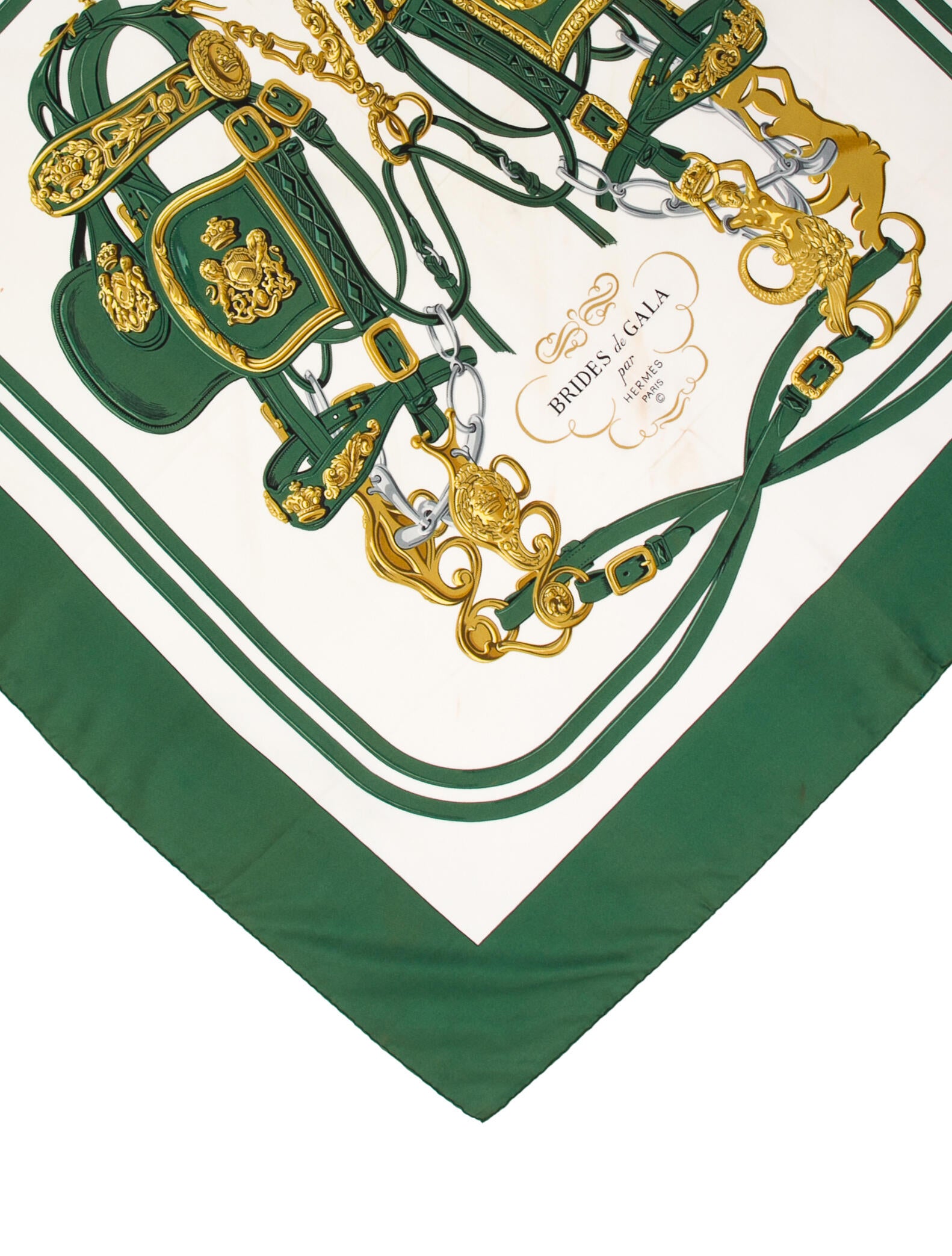Hermès Brides de Gala Silk Scarf
