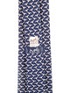 Hermès duck pattern print tie