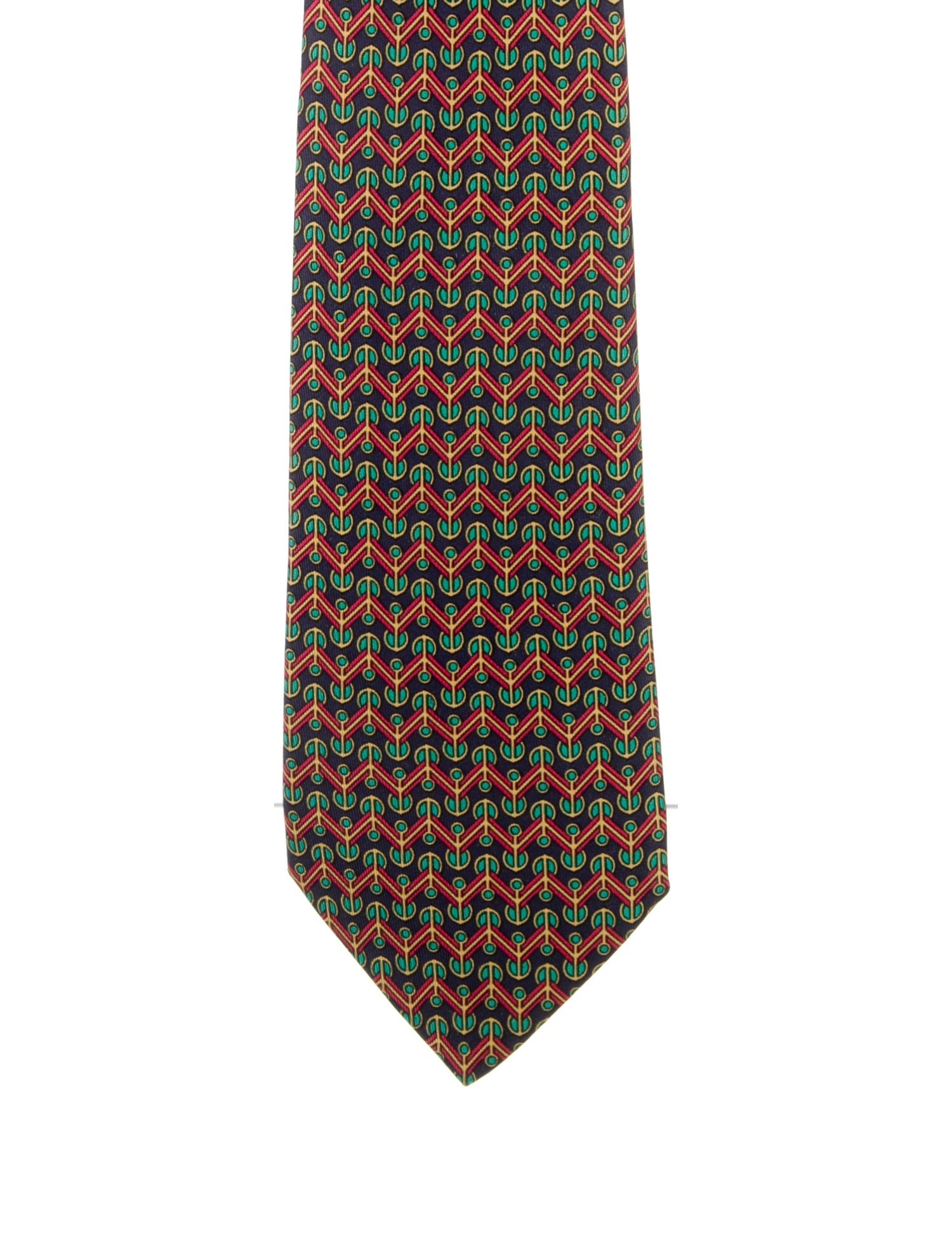 Hermès Zig Zag Shaped pattern Print