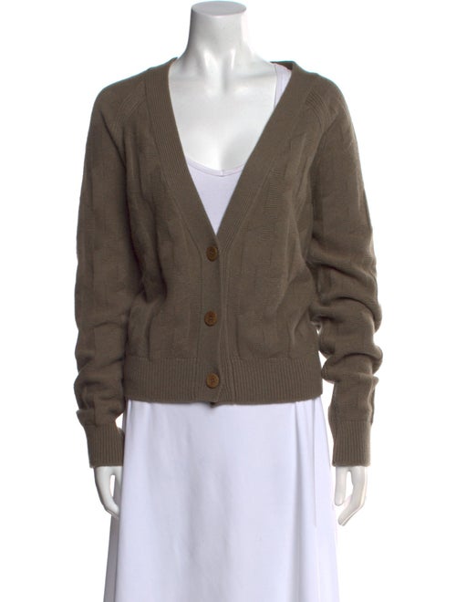 Hermès Virgin Wool V-Neck Sweater