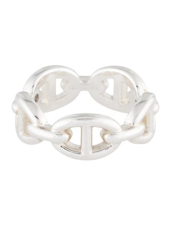 Hermès Chaine d'Ancre Enchainee Ring, Small Model