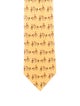 Hermès horse pattern printed tie